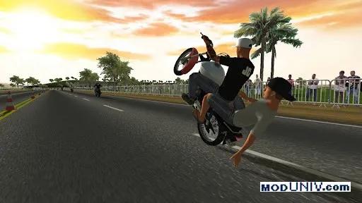 Captura de tela 3 de Moto Wheelie 3D