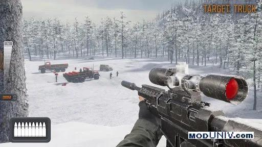 Captura de tela 1 de Sniper 3D:Gun Shooting Games