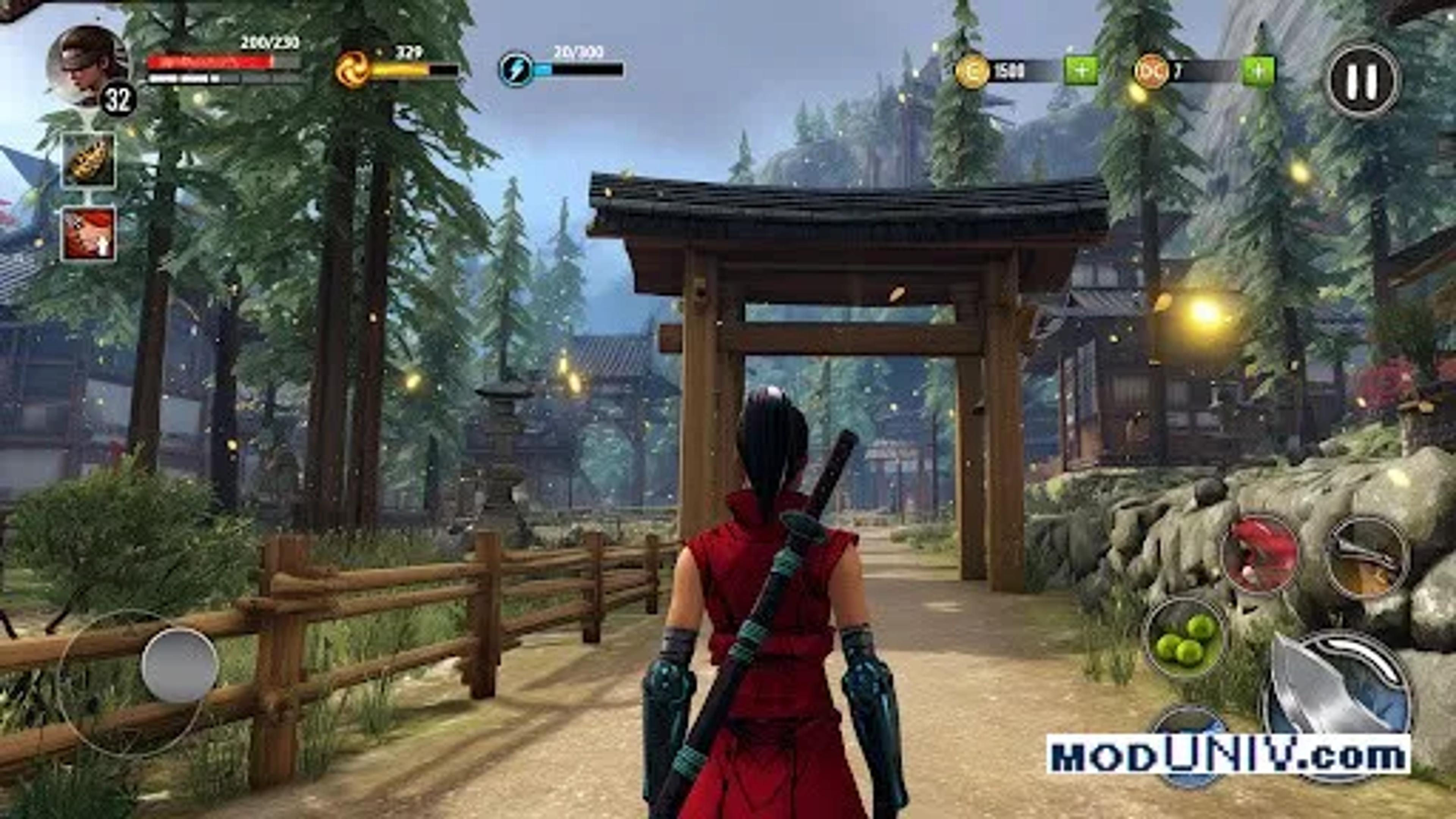 Captura de tela 3 de Ninja Ryuko: Shadow Ninja Game