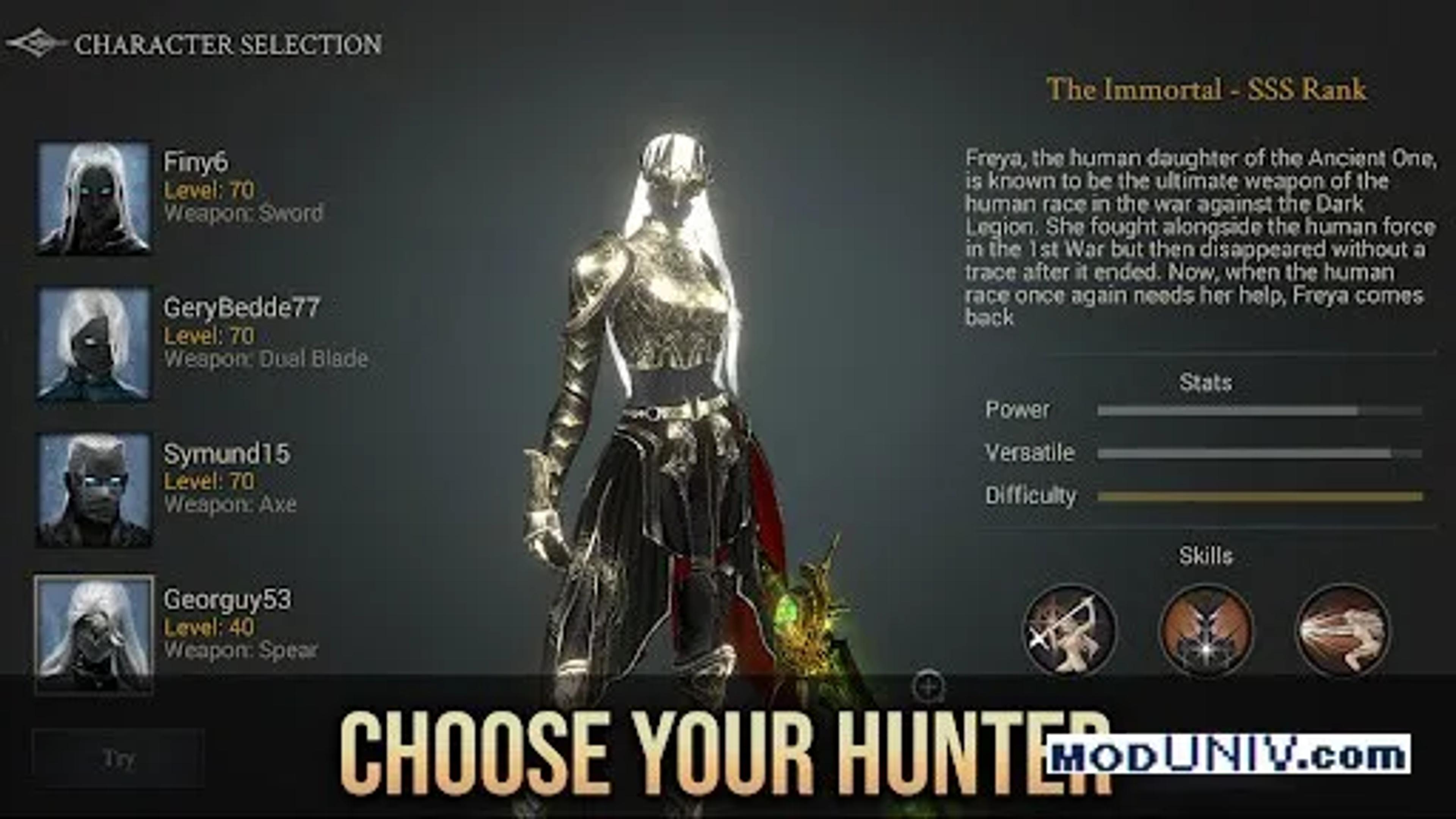 Captura de tela 2 de Shadow Hunter: Offline Premium