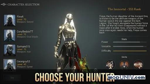 Captura de tela 2 de Shadow Hunter: Offline Premium