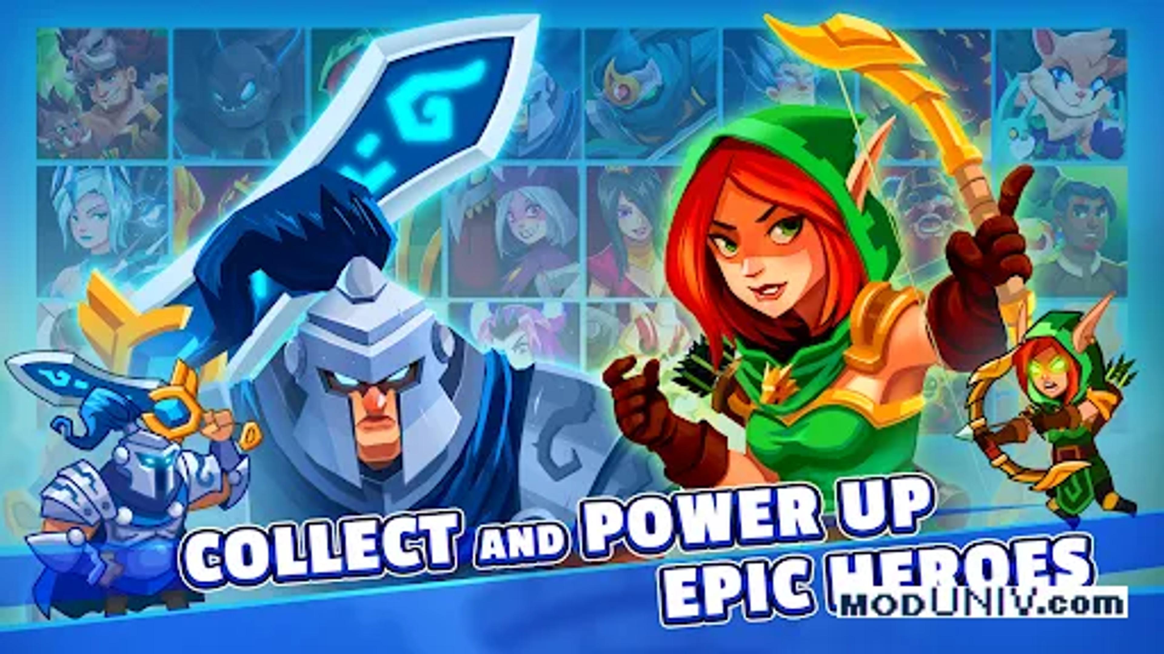 Captura de tela 3 de Realm Defense: Hero Legends TD