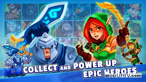 Captura de tela 3 de Realm Defense: Hero Legends TD