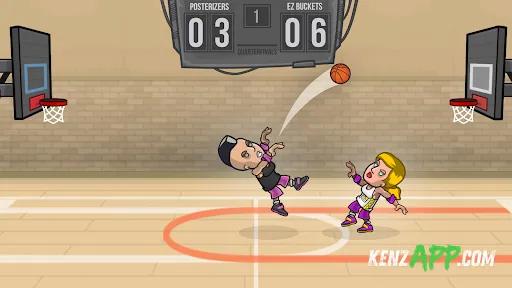 لقطة شاشة 4 من Basketball Battle