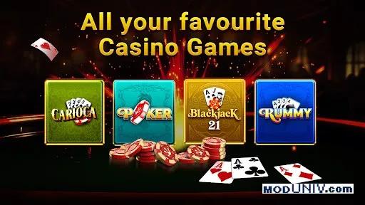 Captura de tela 1 de Teen Patti Gold:3 Patti Rummy