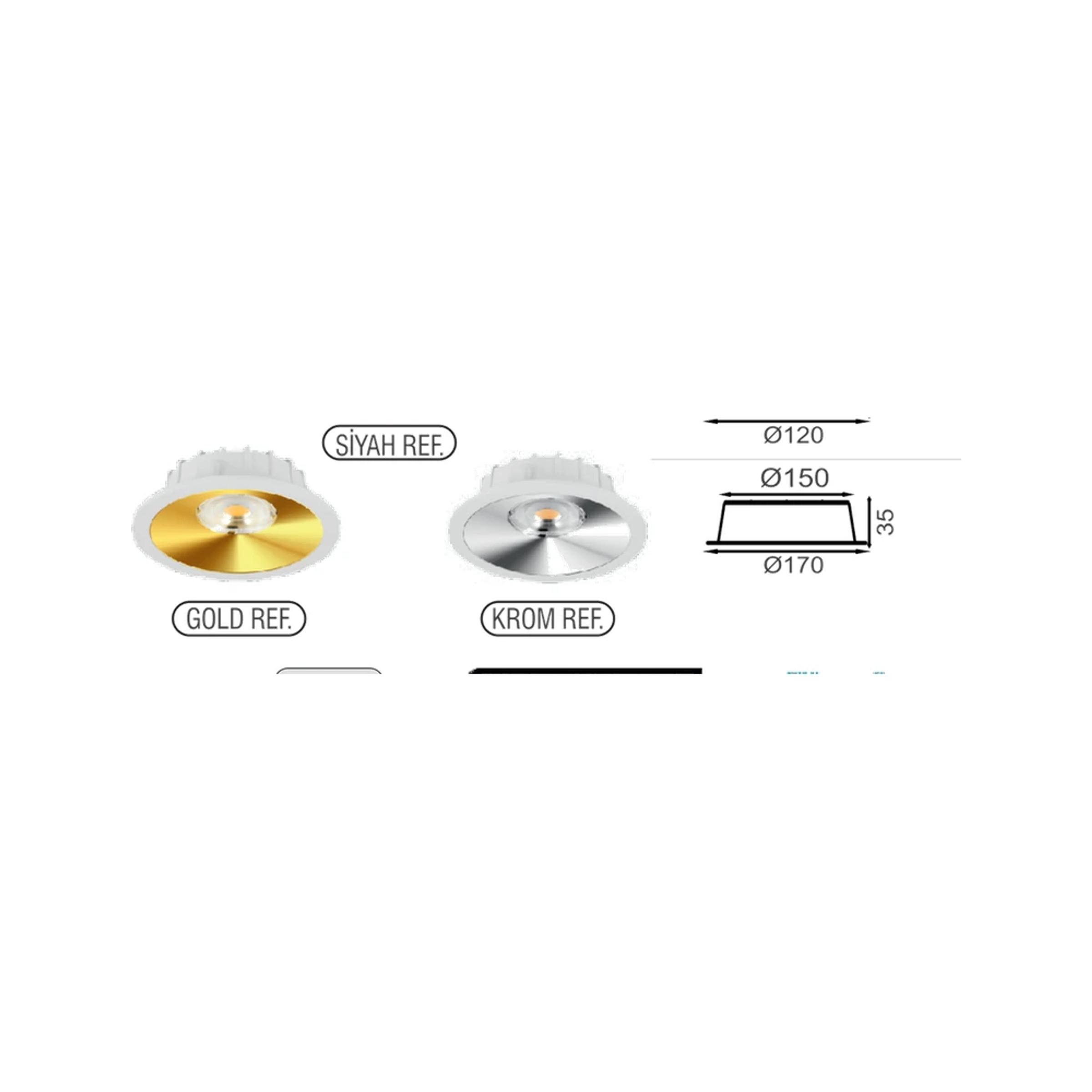 Vane Downlight & Spot 12W — görüntü 2