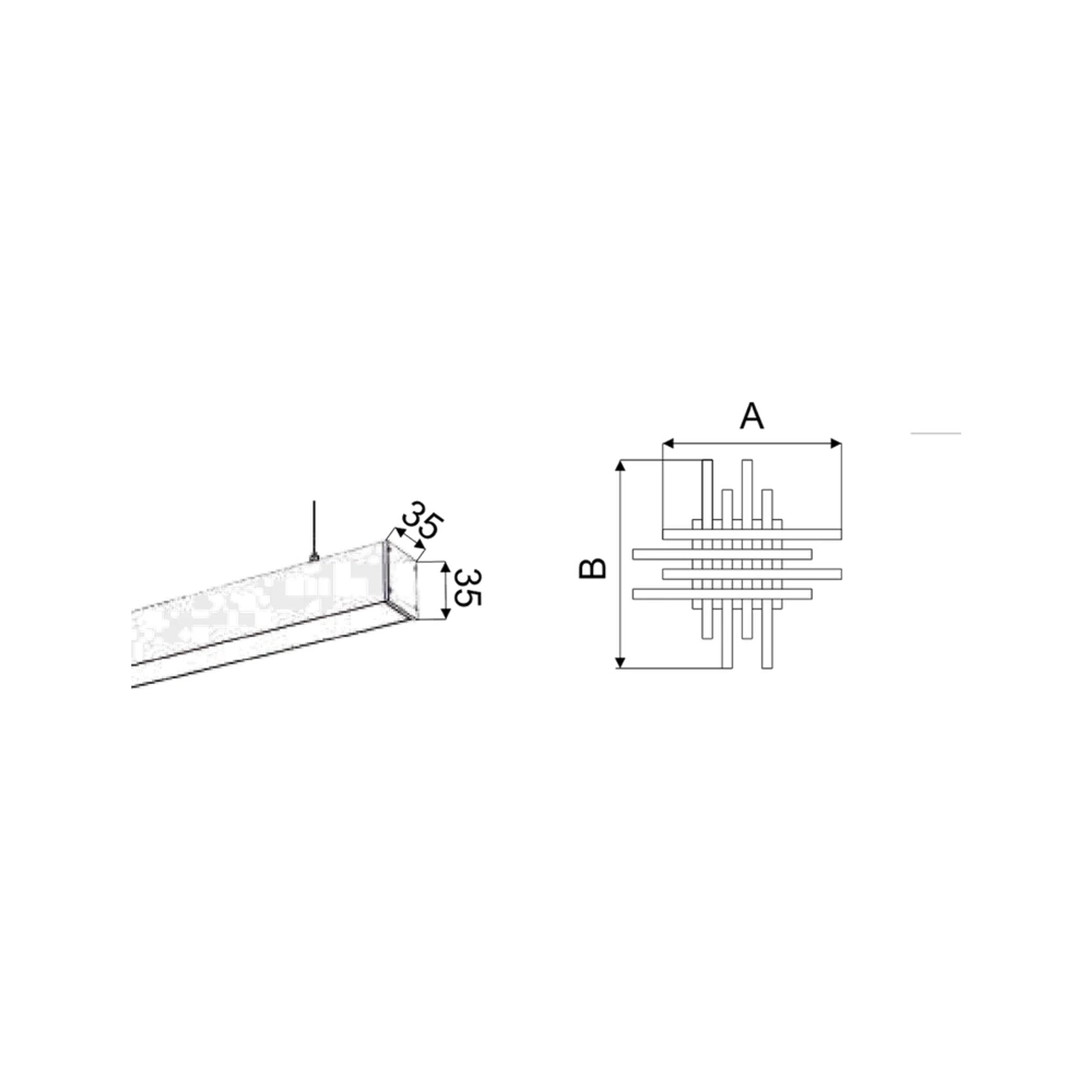 Mesoa Dekoratif Linear 90W — görüntü 2