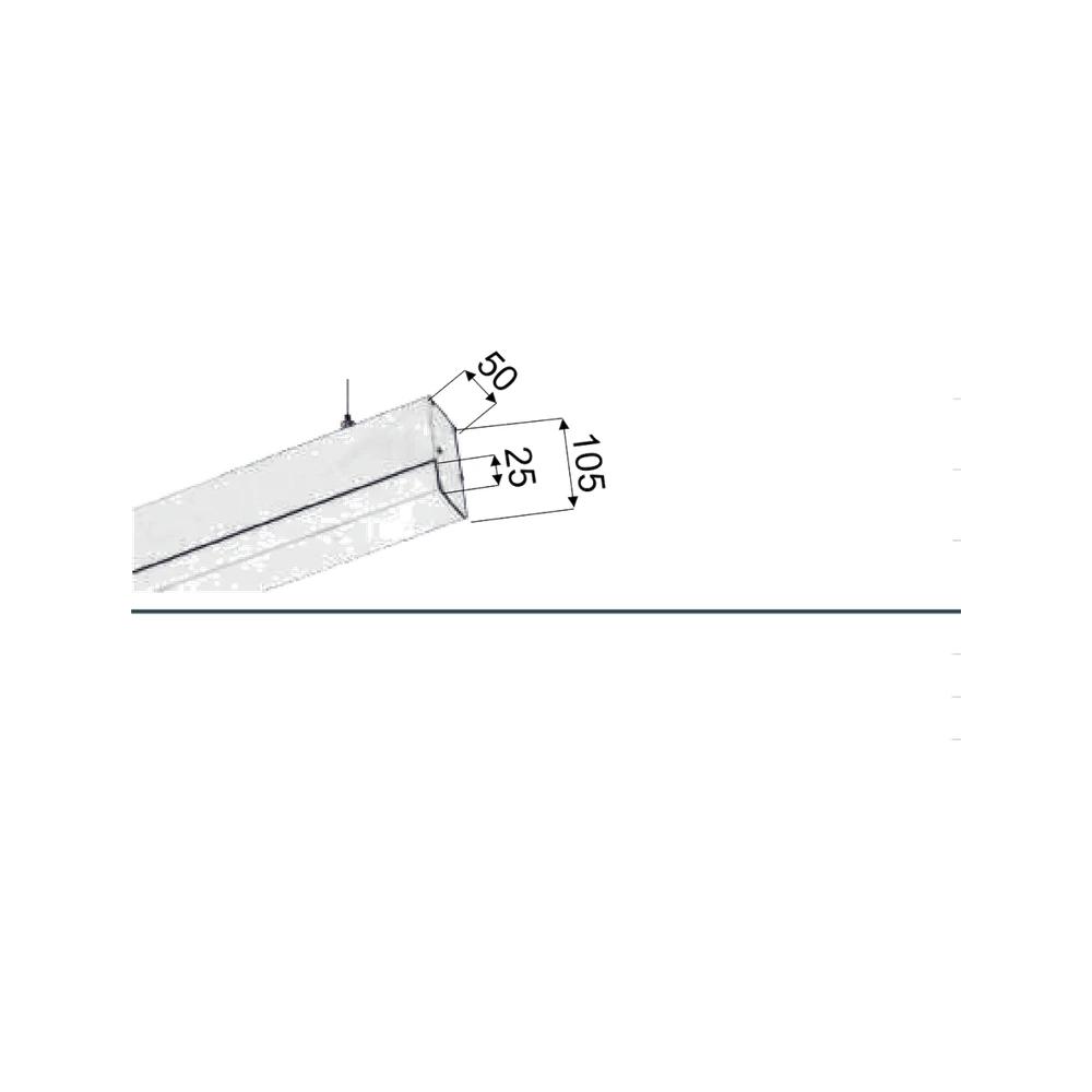 Gully L Sıva Üstü & Sarkıt Linear 125W — görüntü 2