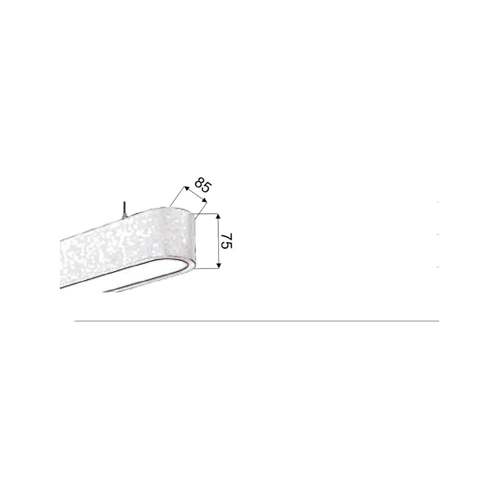 Kora S Sıva Üstü & Sarkıt Linear 125W — görüntü 2