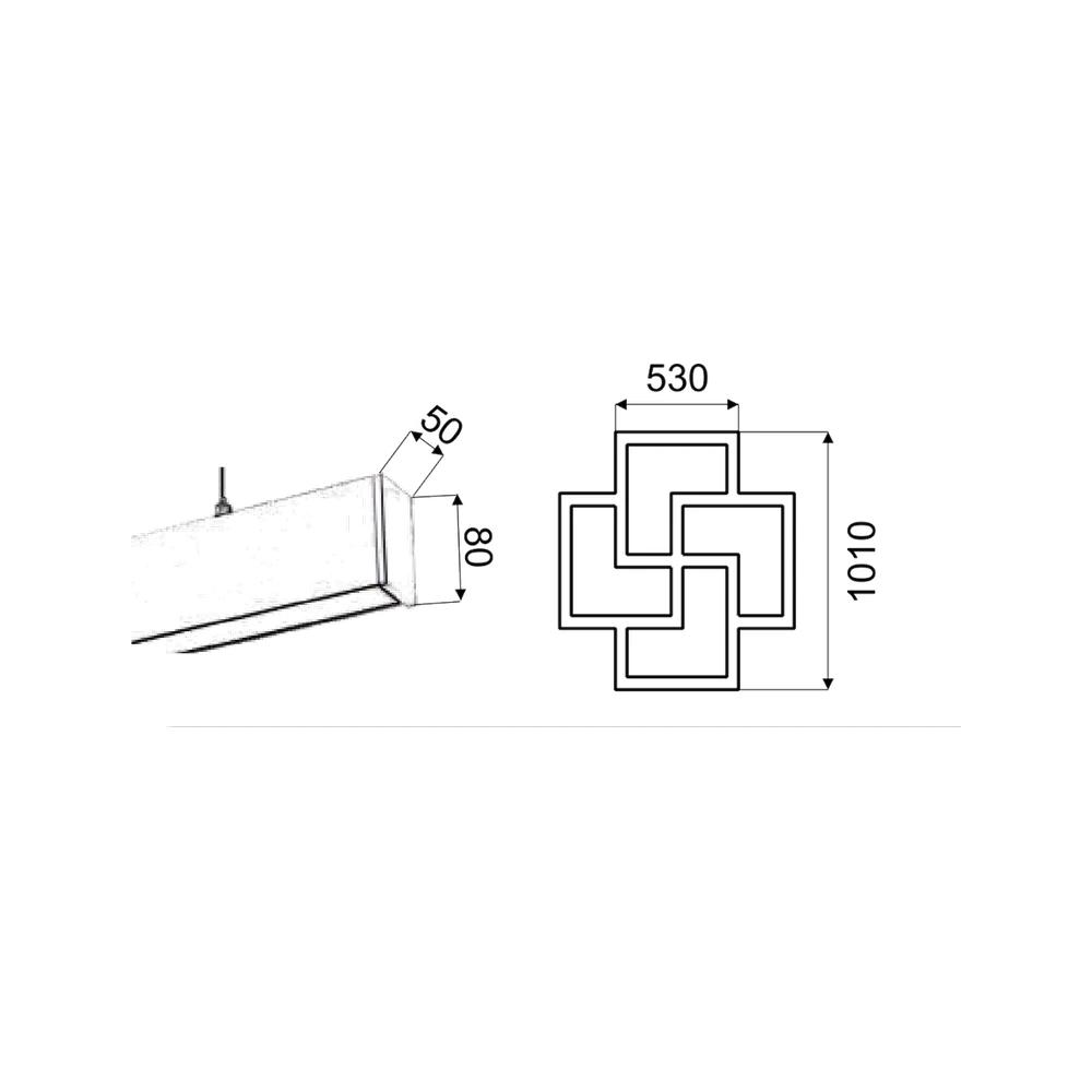 Venzor Dekoratif Linear 185W — görüntü 2