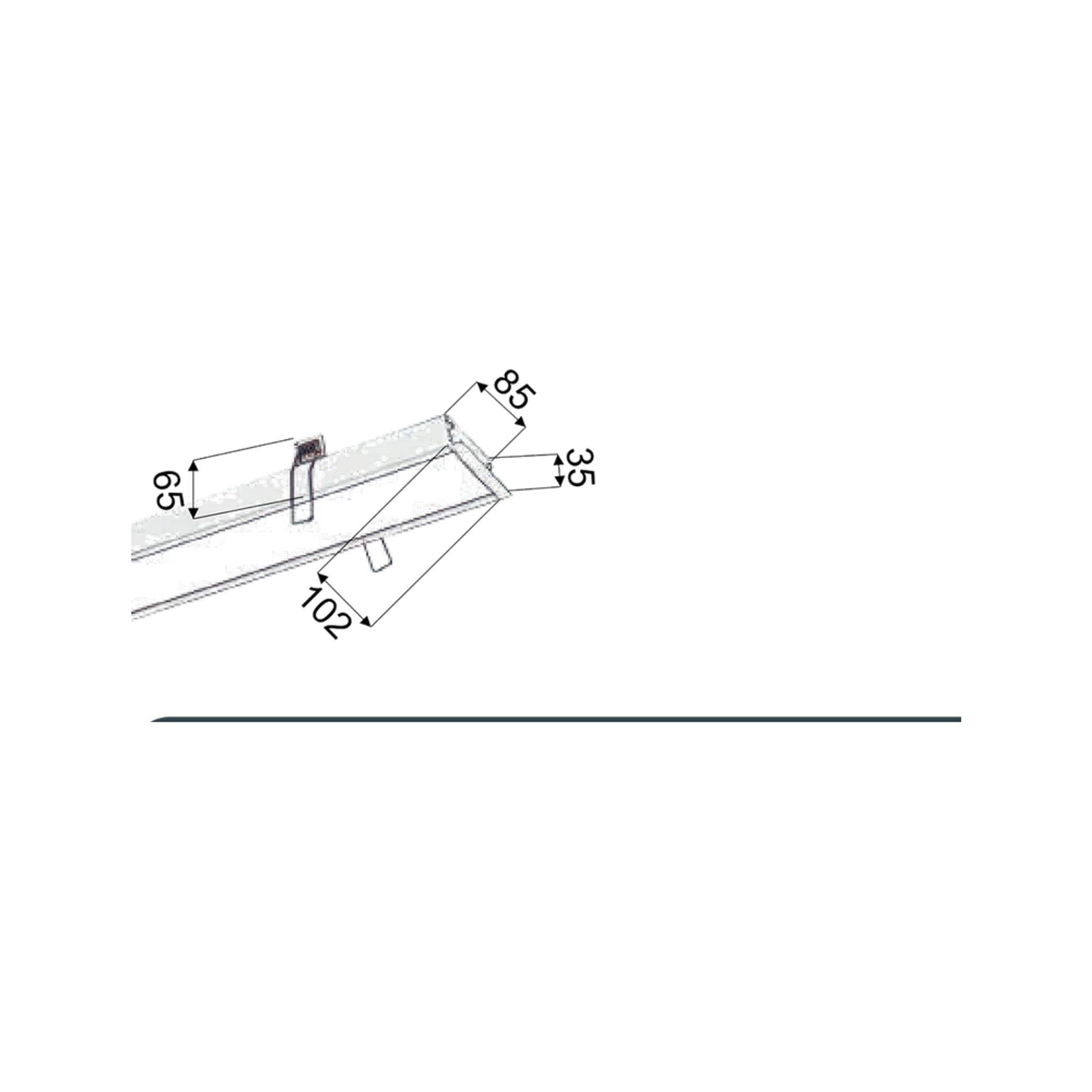 OLine Sıva Altı Linear 48W — görüntü 2