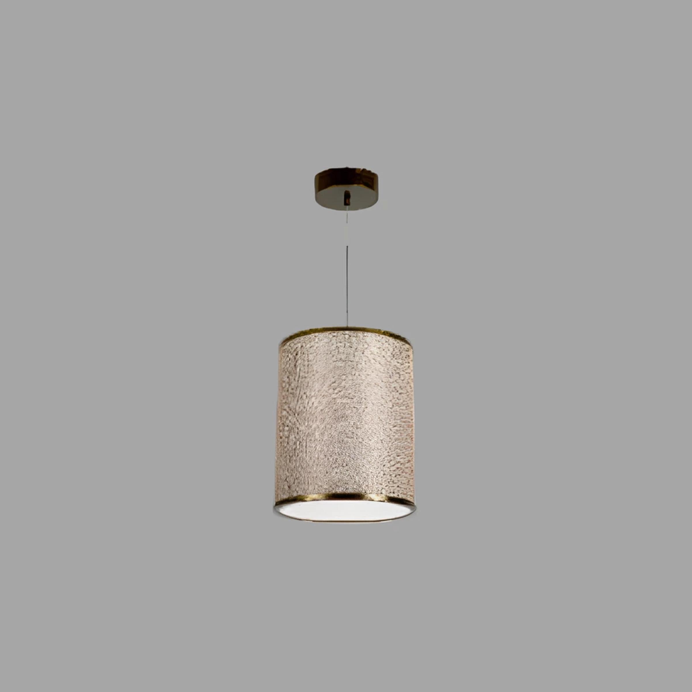 Linen Cylinder Kağıt Dekoratif 30W