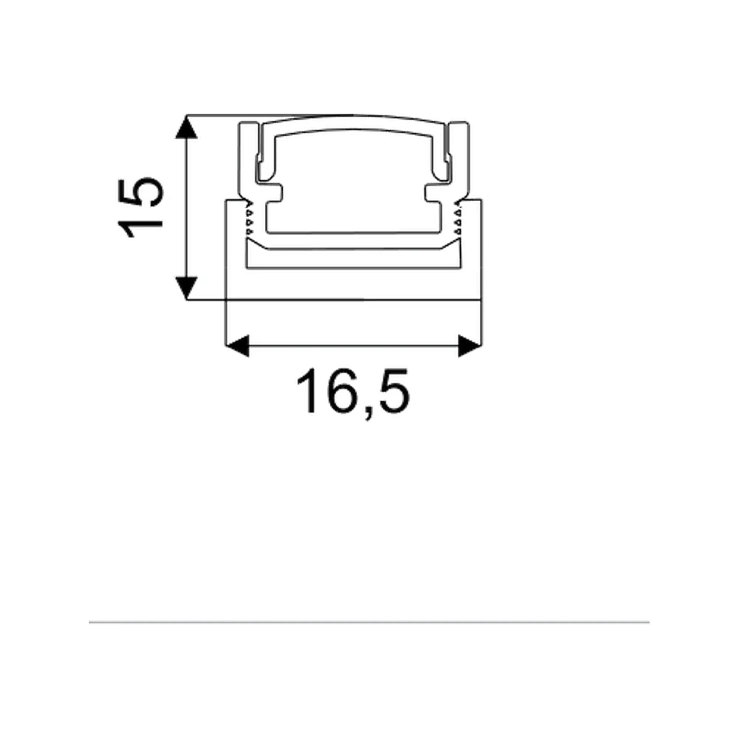 Alloy III Led Profil 12W — görüntü 2