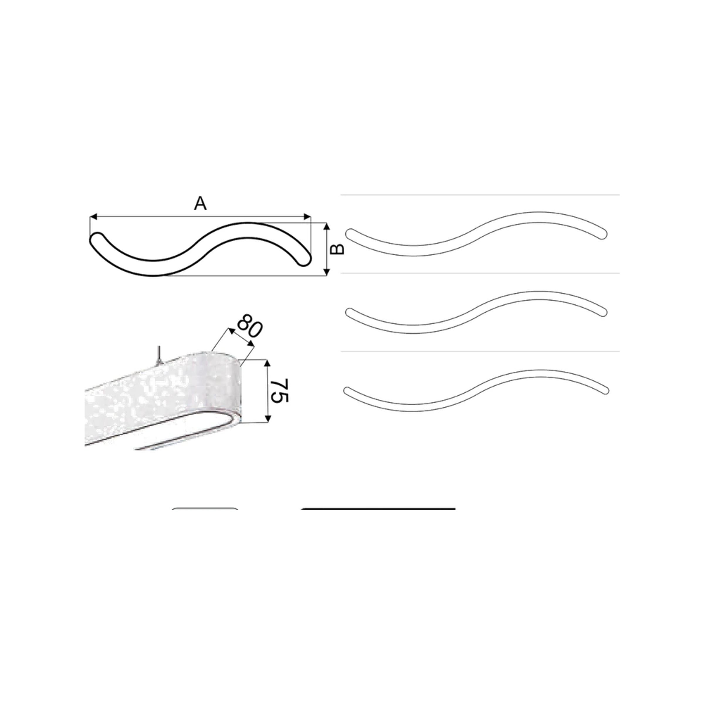 Nawa Radius Simit Linear 45W — görüntü 2