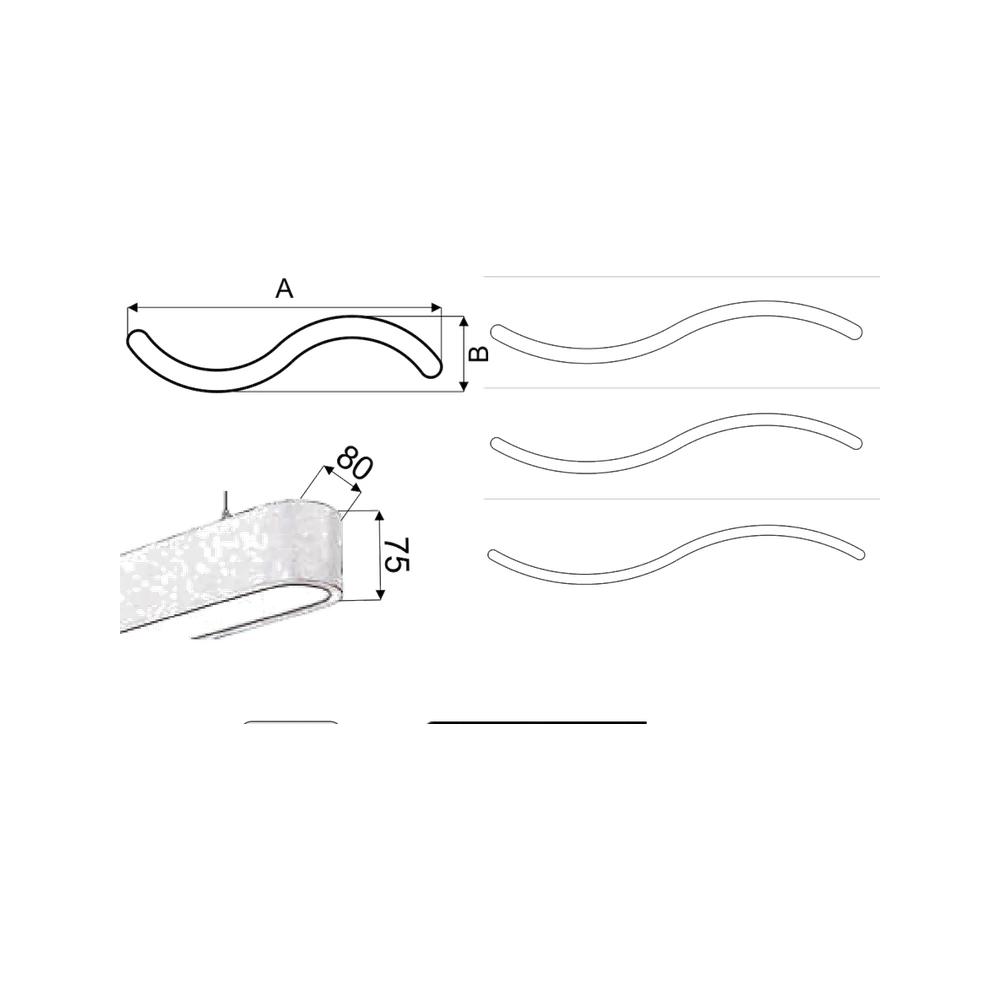 Nawa Radius Simit Linear 50W — görüntü 2