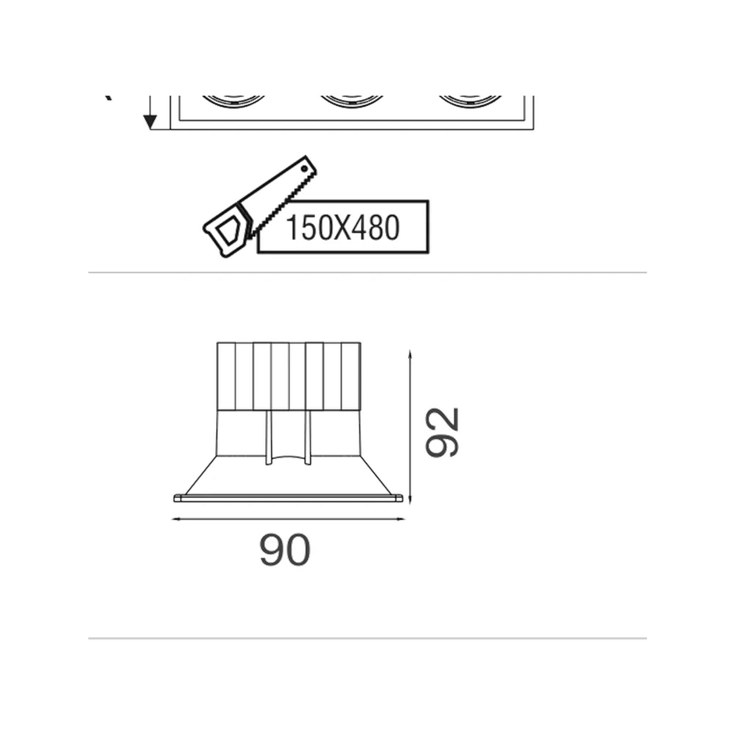 Mina Downlight & Spot 8W — görüntü 2