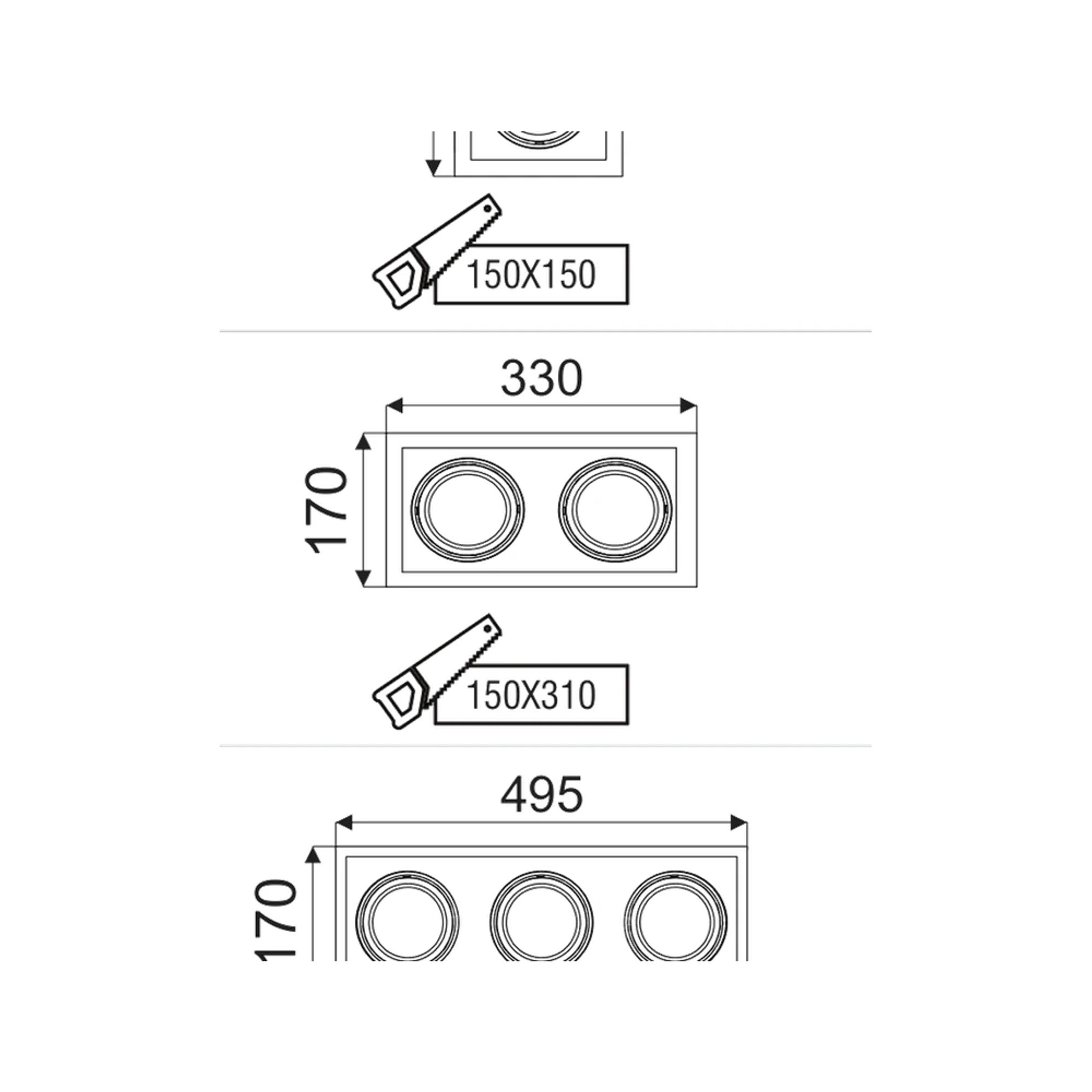Cell Downlight & Spot 40W — görüntü 2