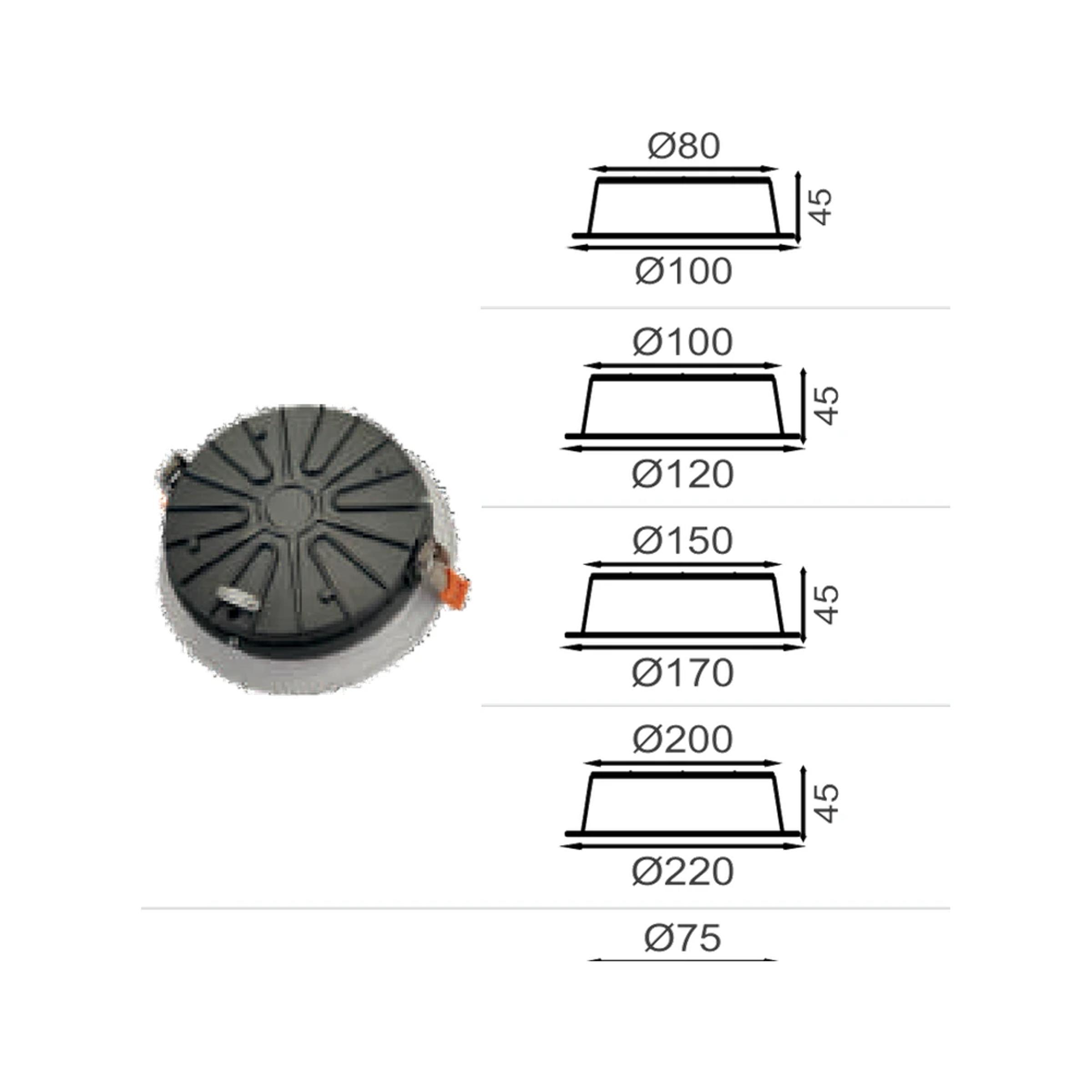 Orb Downlight & Spot 8W — görüntü 2