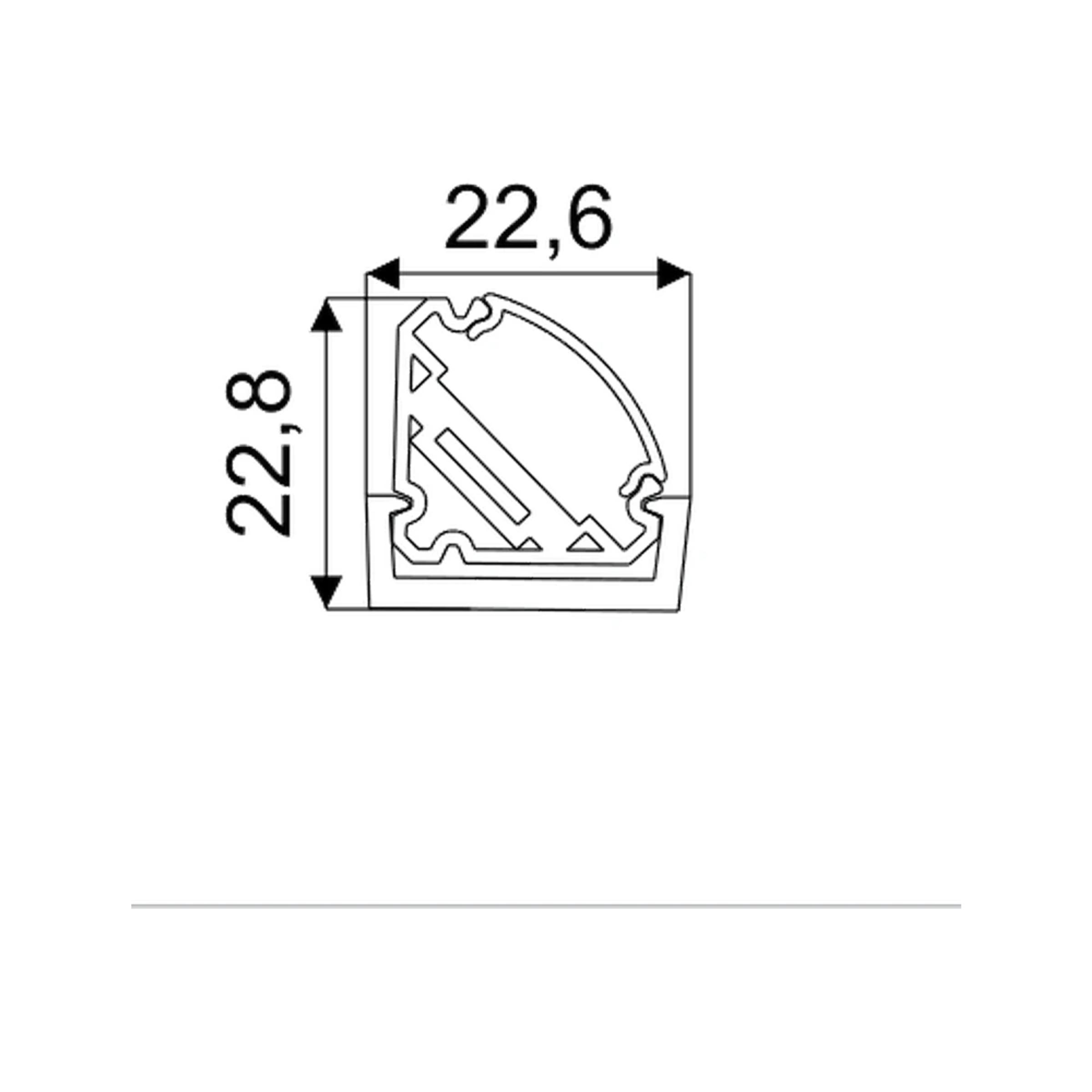Alloy IV Led Profil 12W — görüntü 2