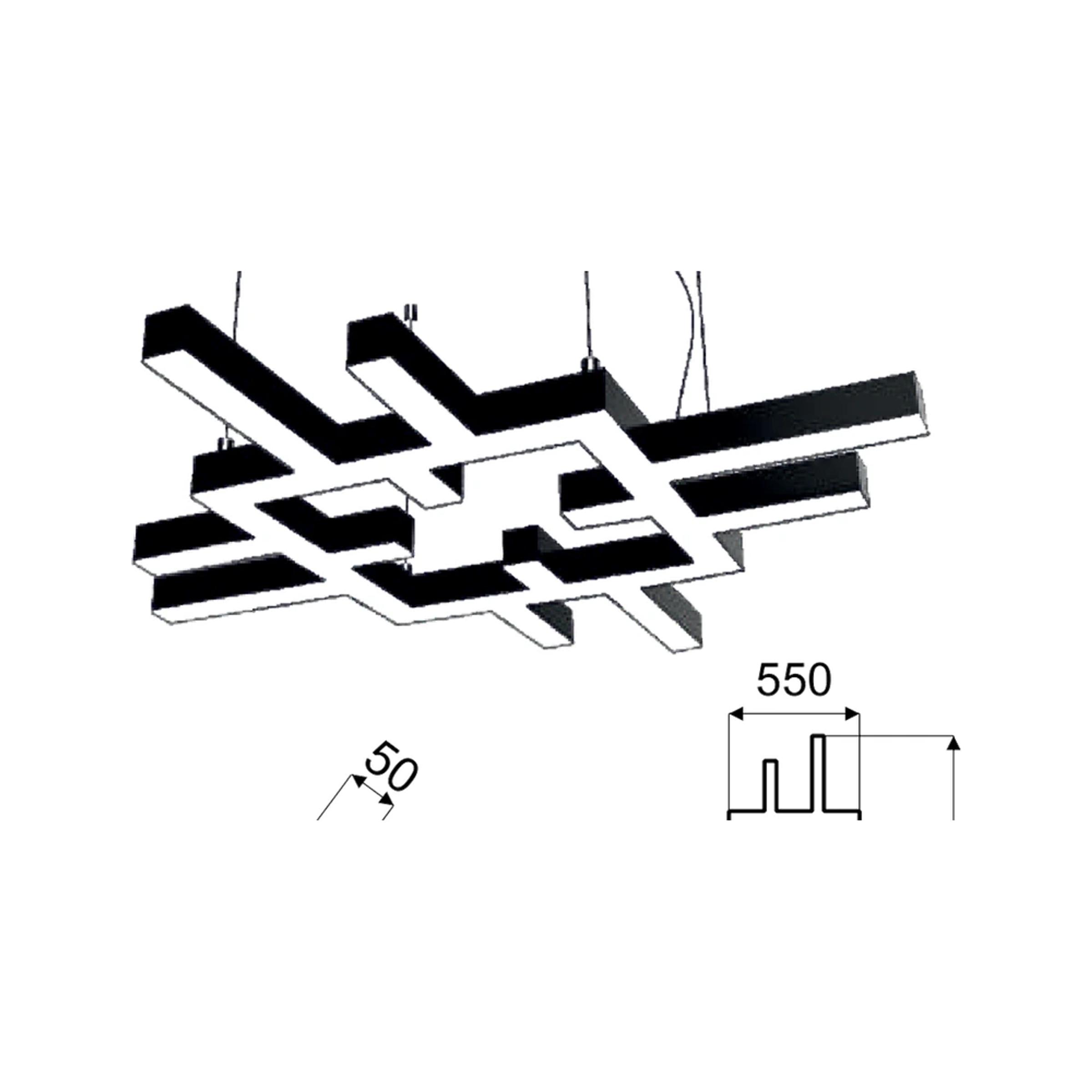 Mextro Dekoratif Linear 135W — görüntü 2