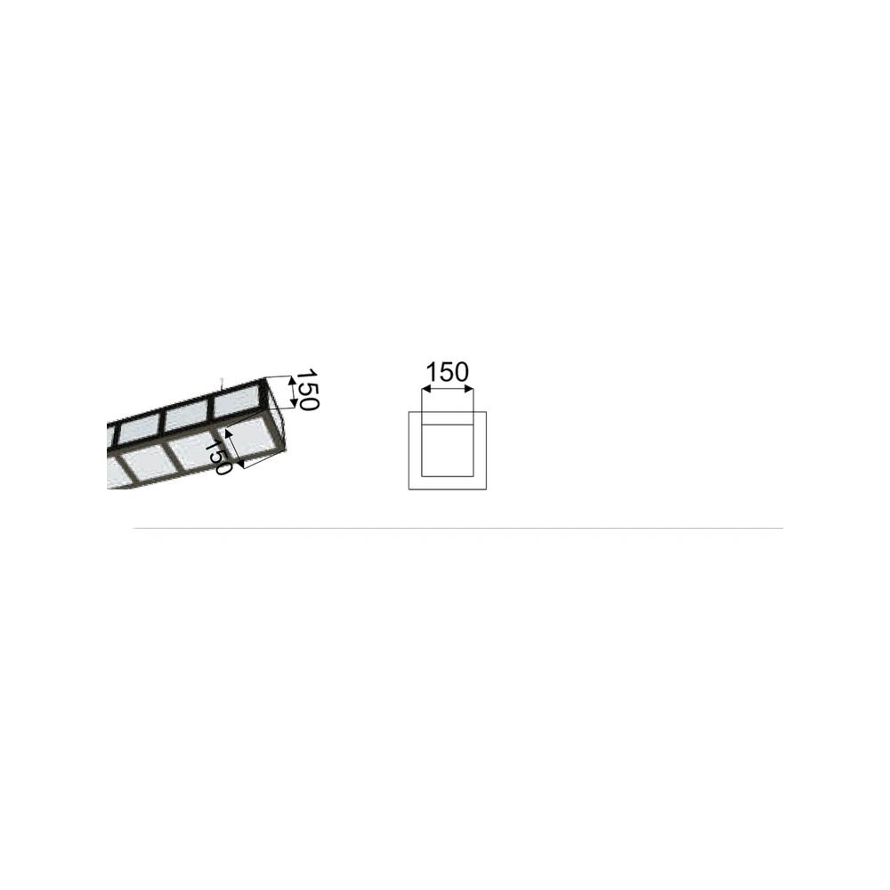 Shoji Line Dekoratif Linear 40W — görüntü 2