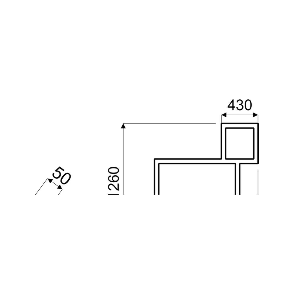 Row Dekoratif Linear 170W — görüntü 2