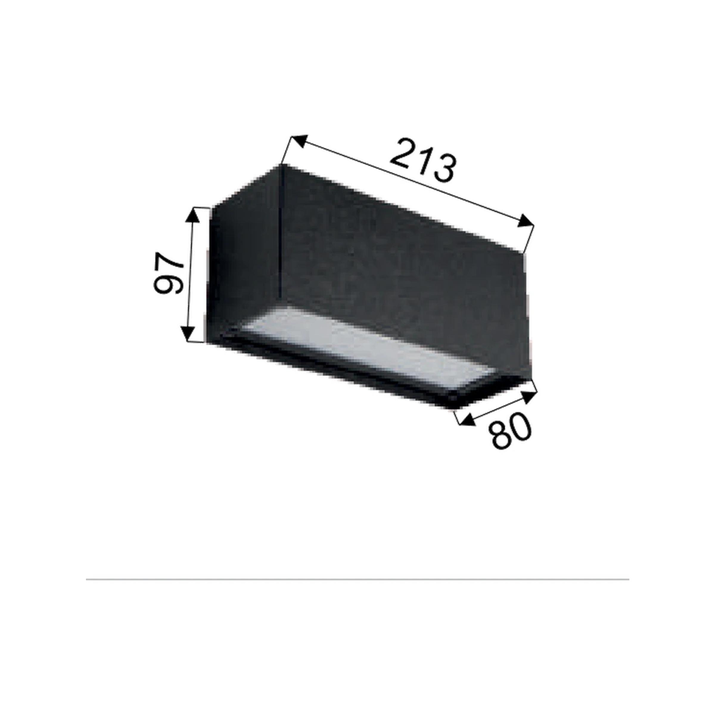 Brick Dış Mekan Duvar Apliği 10W — görüntü 2