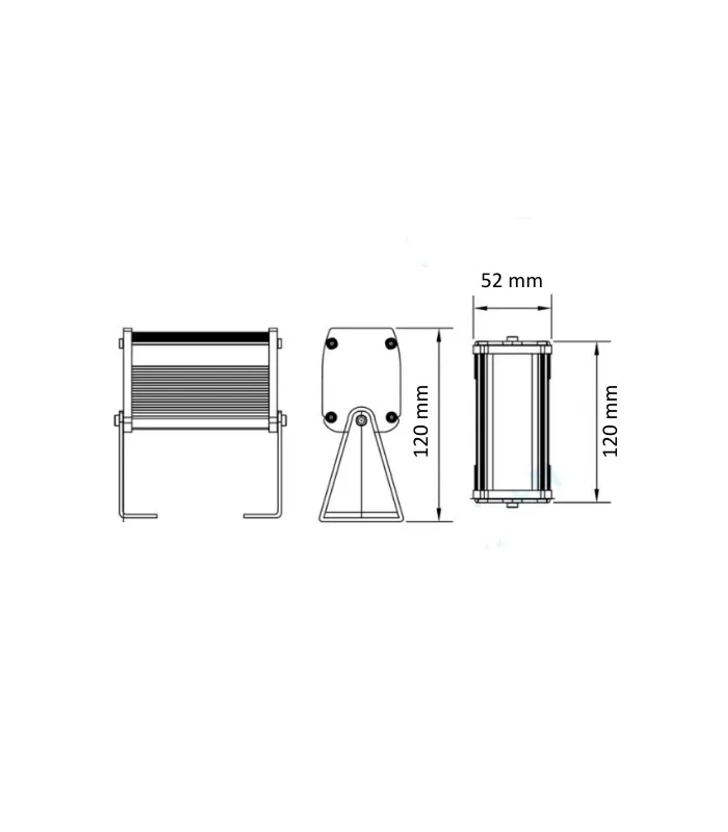 Walla Sıva Üstü Wallwasher 3W — görüntü 2