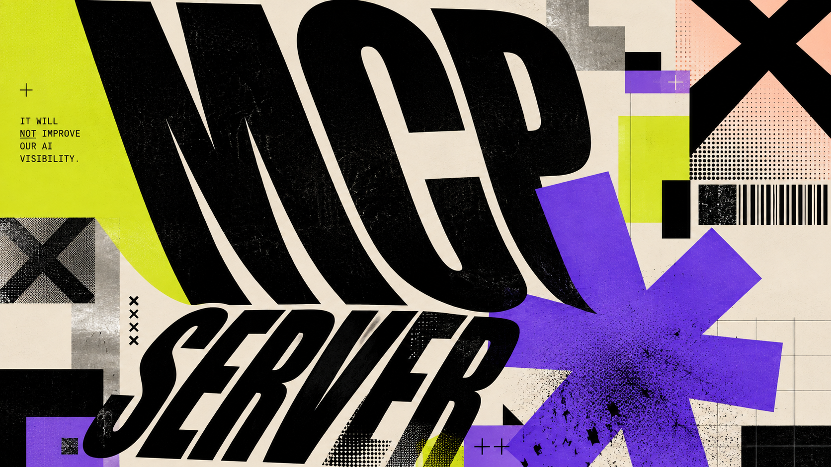 We built an MCP server. It will not improve our AI visibility.