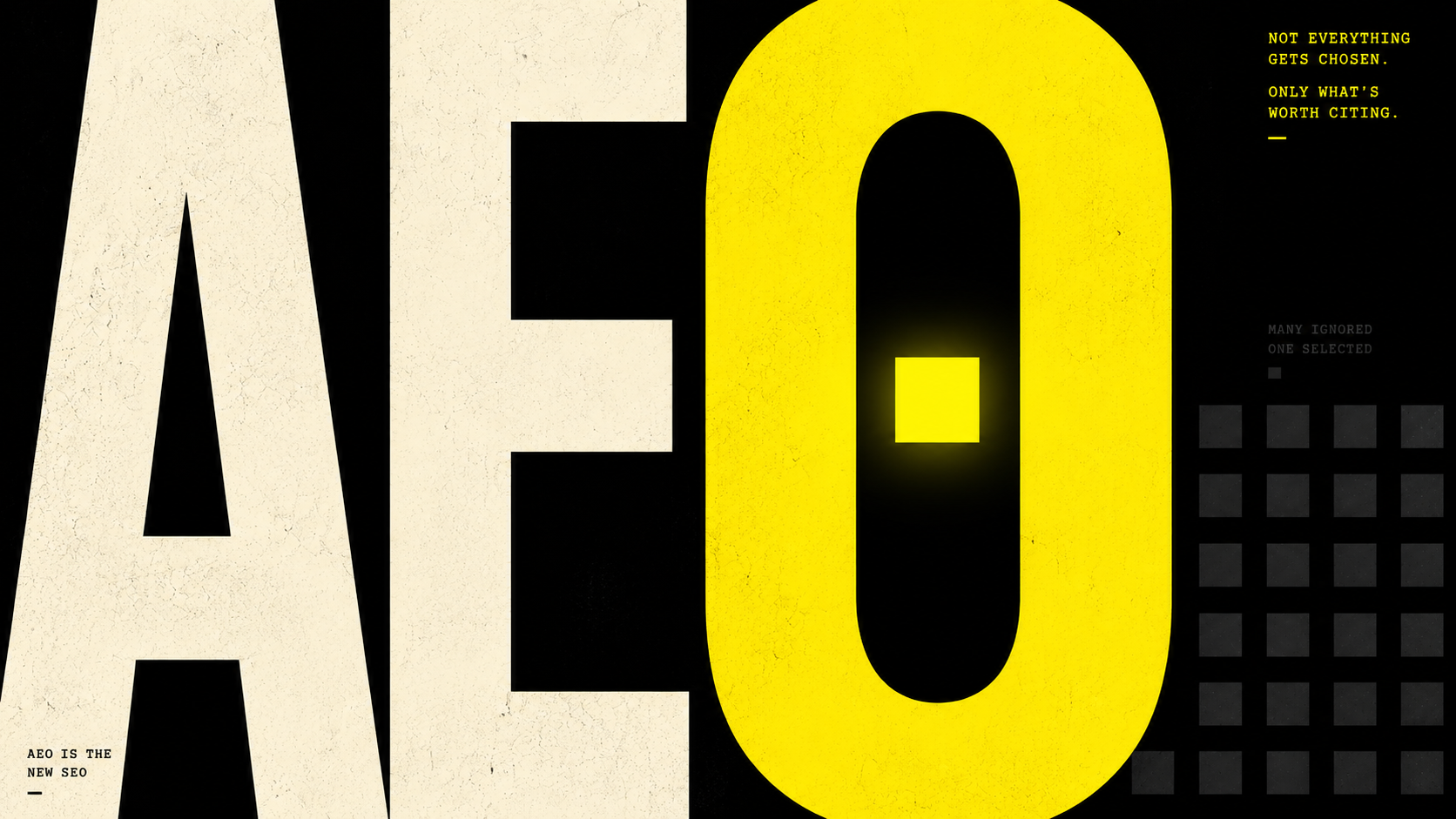 AEO is the new SEO: how answer engines choose who to cite
