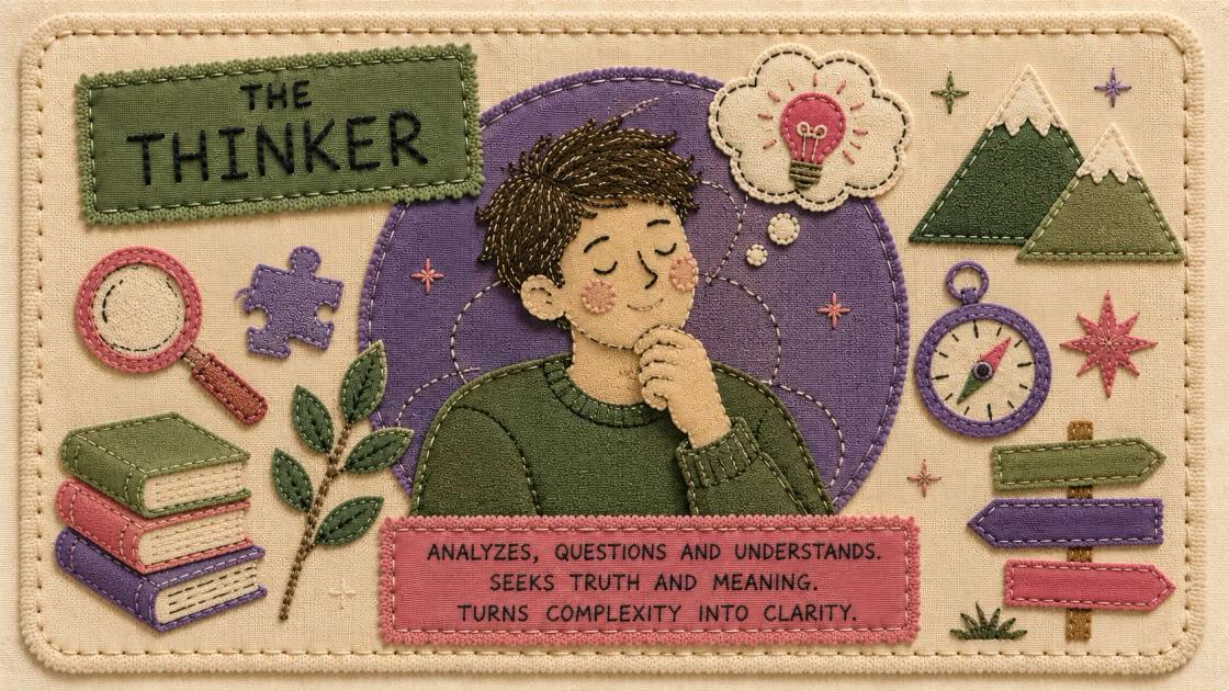 The Thinker brand archetype