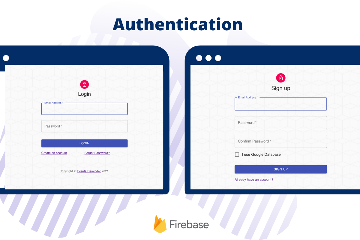 Google Firebase user authentication