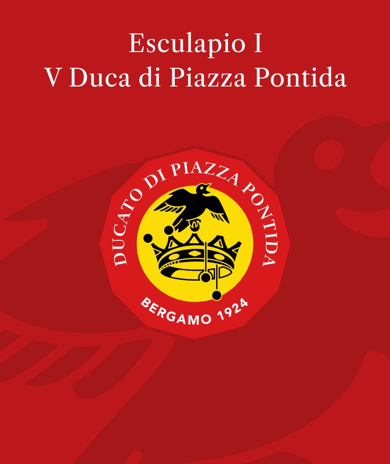 Cino Rampoldi, Esculapio I – 5th Duke of Piazza Pontida (1967–1979), physician and cultural promoter from Bergamo.