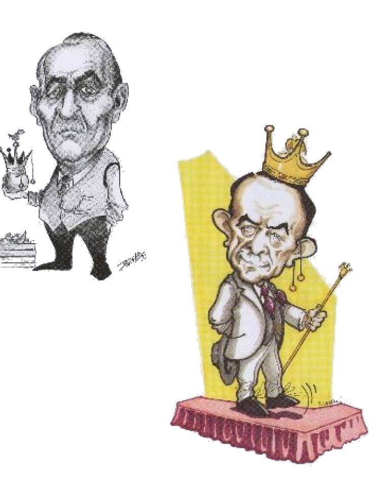 Giovanni Azzola, Duca Borsì di Piazza Pontida, rappresentato come persona gentile e signorile, promotore di armonia e consolidamento all’interno del Ducato.