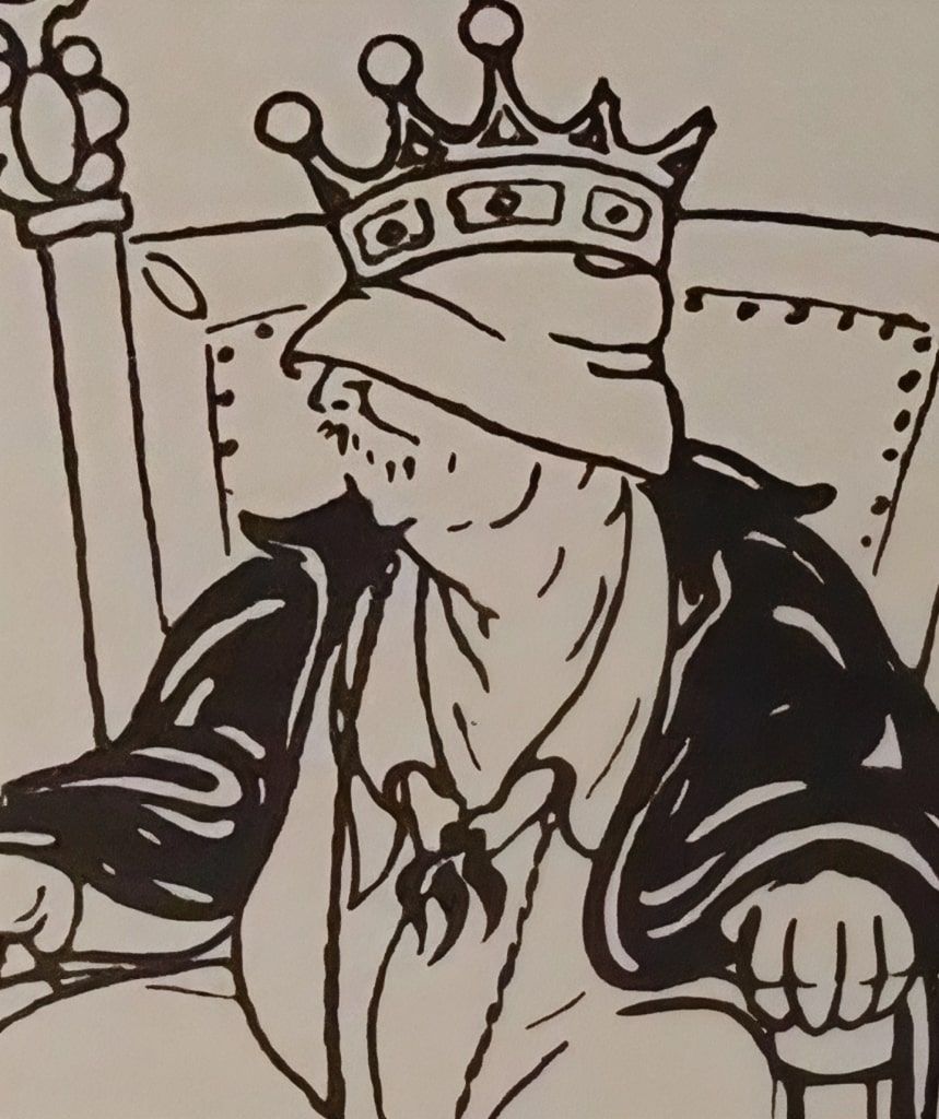 Page of the caricatures of the Dukes of Piazza Pontida from 1924 to today, featuring unique illustrations celebrating their history and role in the association, preserving Bergamo’s traditions, culture, and folklore.