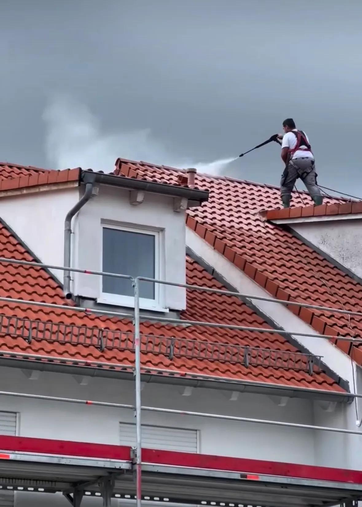 Dachfenster- und Velux-Reinigung