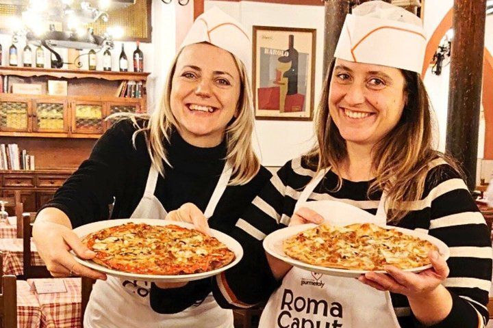 Wood-Fired Pizza Class & Gelato Walk in Trastevere
