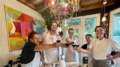 Hands-On Pasta & Tiramisù Class in a Trastevere Home