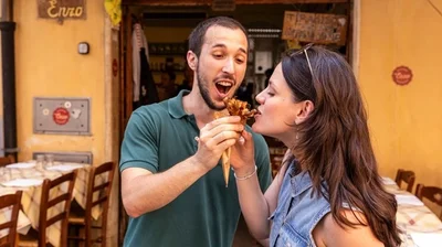 Twilight Trastevere Food Walk with Pasta Dinner