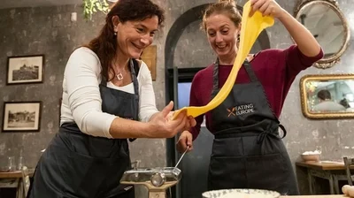 Hands-On Pasta Class & Butcher Tasting in Trastevere
