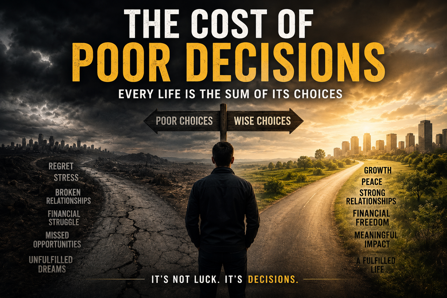 The Cost of Poor Decisions: Every Life Is the Sum of Its Choices | Samuel Moregrace Edehighagba