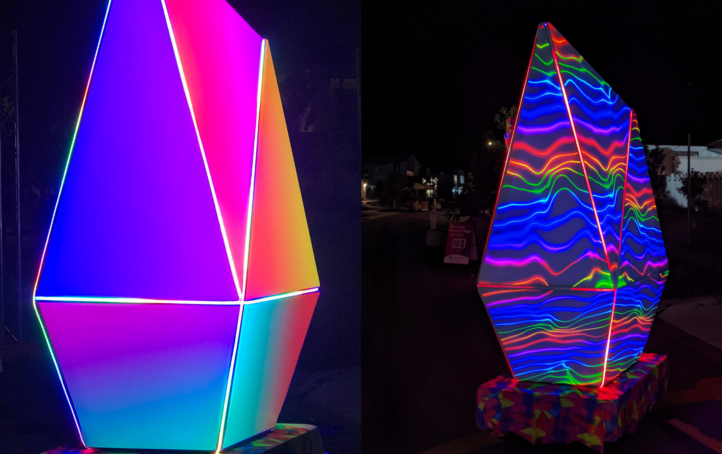 Advatek pixel control brings colors to life at Aura Alive