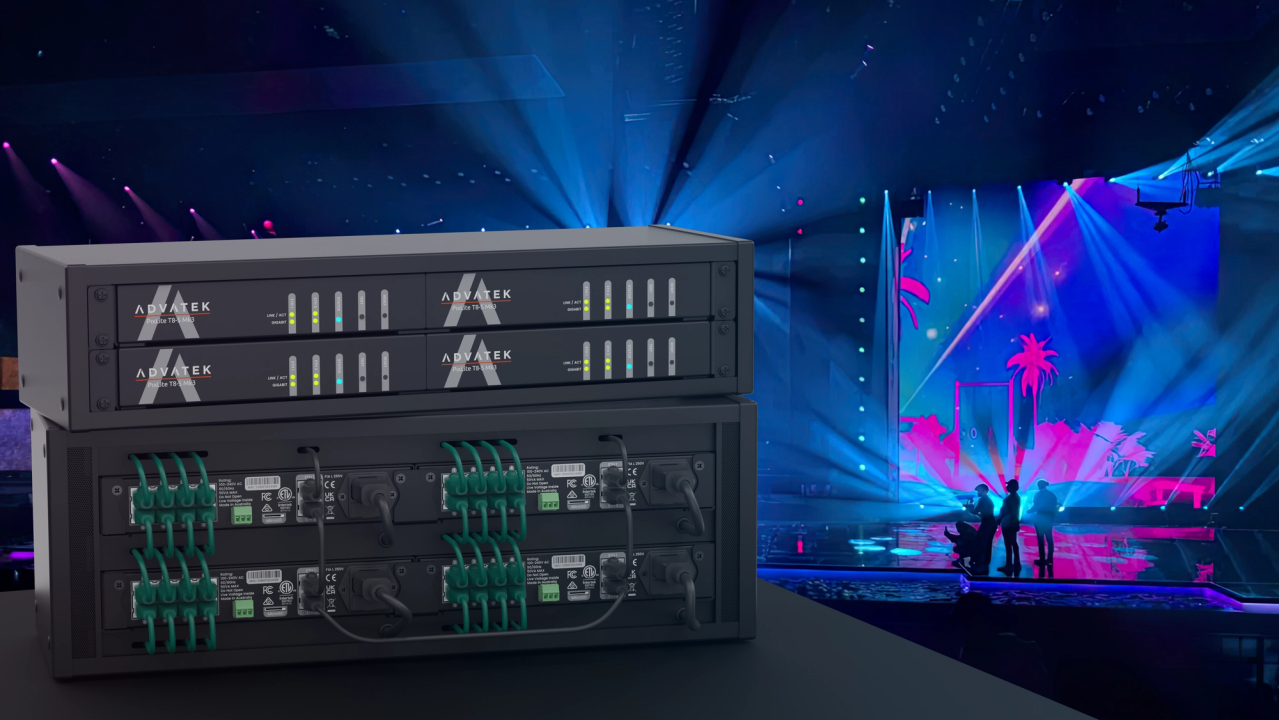 PixLite®  T8-S Mk3: Ultimate pixel control for long range installations