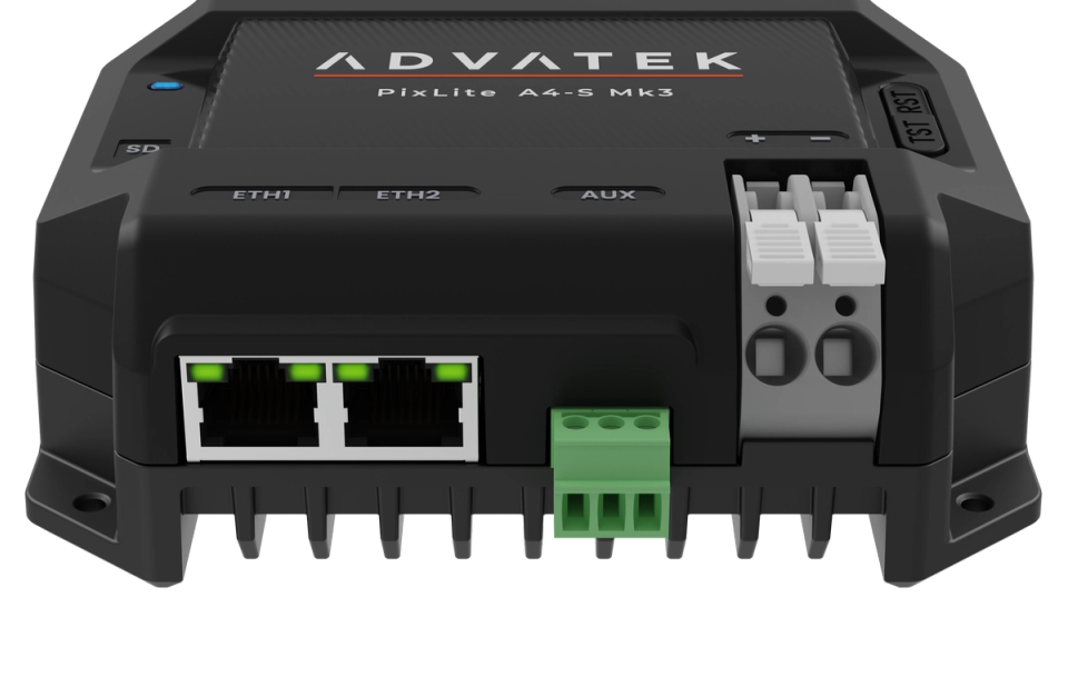 Advatek PixLite® A4-S Mk3 Pixel Controller front view