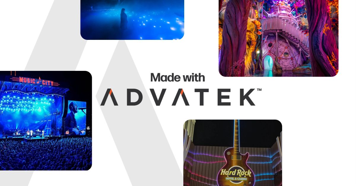 Examples of pixel controllers in use - Advatek
