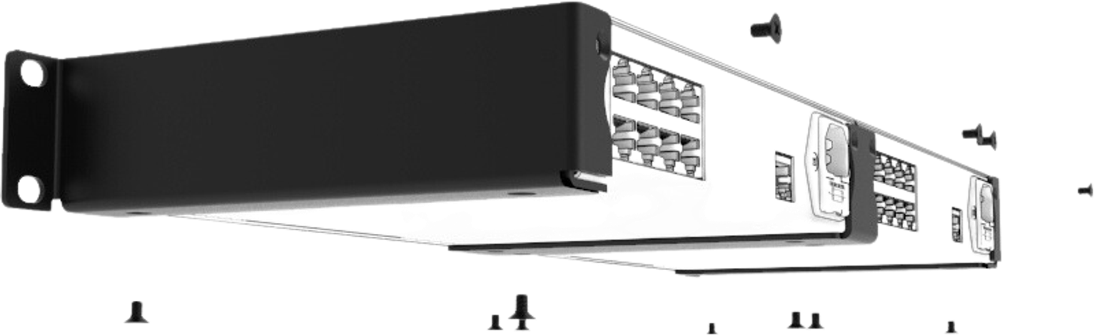 Dual Unit Rack Mounting Kit - T8-S Mk3