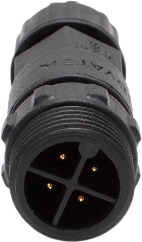 Male Field Installable Connectors - 8 Pack