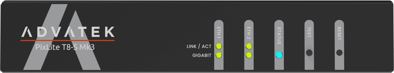 Advatek PixLite® T8-S Mk3 Advatek PixLite® T8-S Mk3