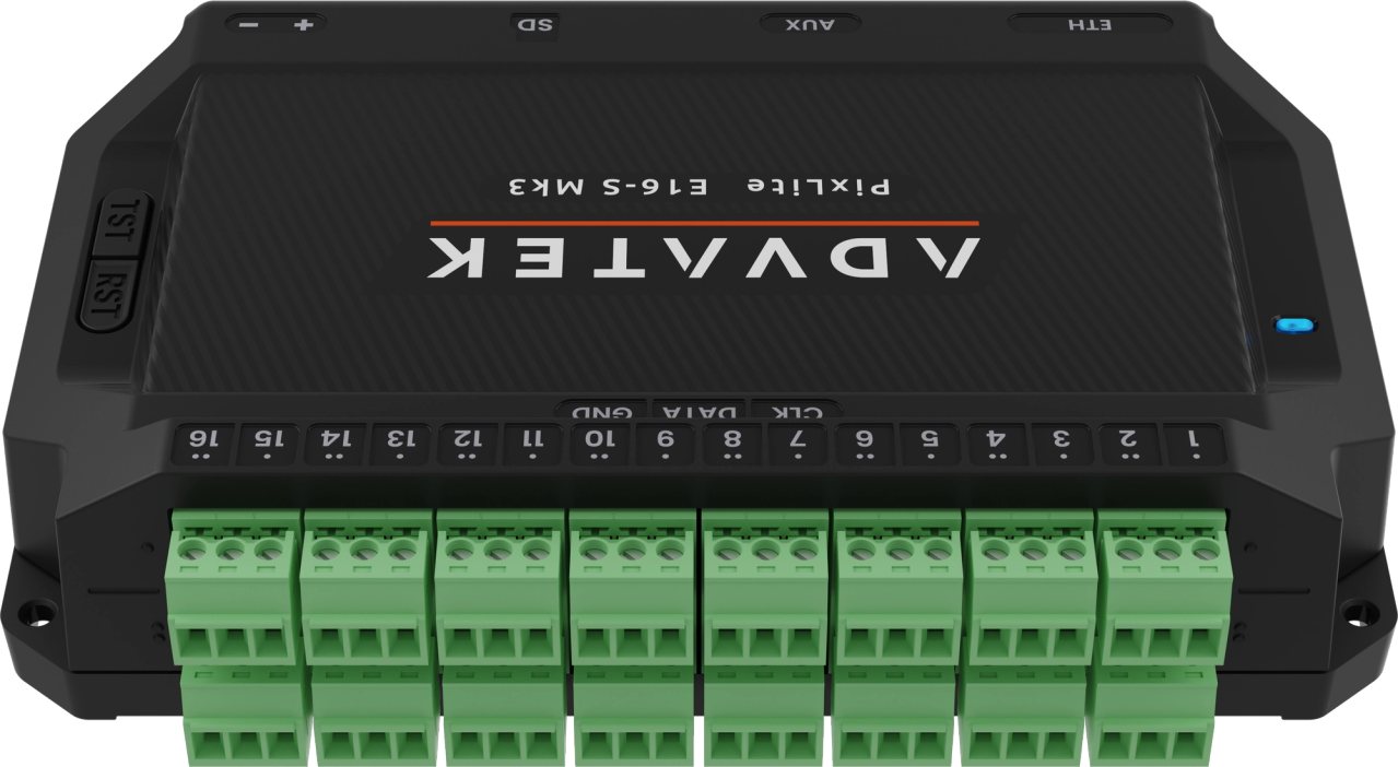 Advatek PixLite® E16-S Mk3 controller