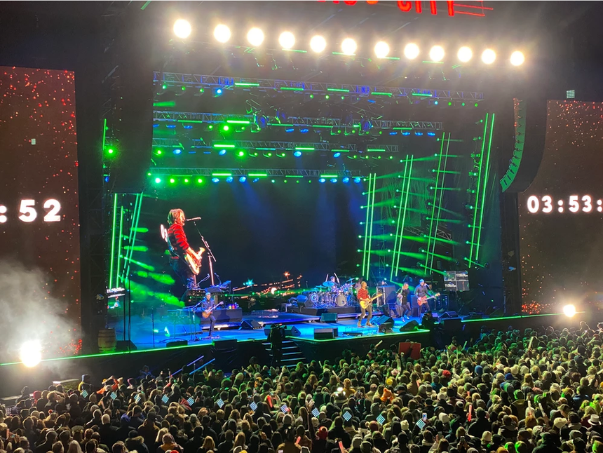 Go Live - Keith Urban Stage Show